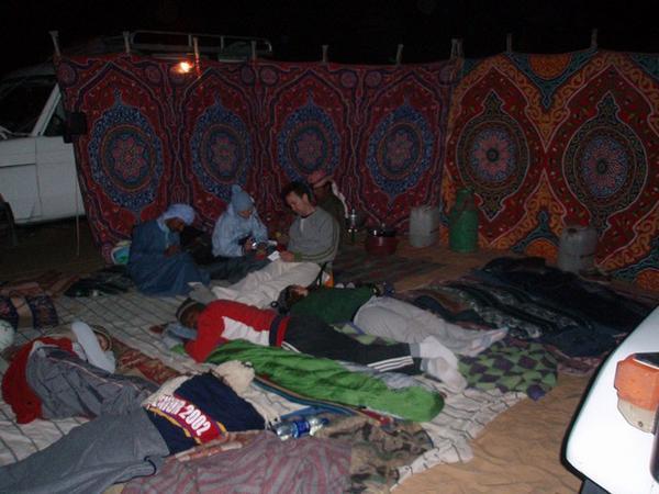 Our Camp In The Desert