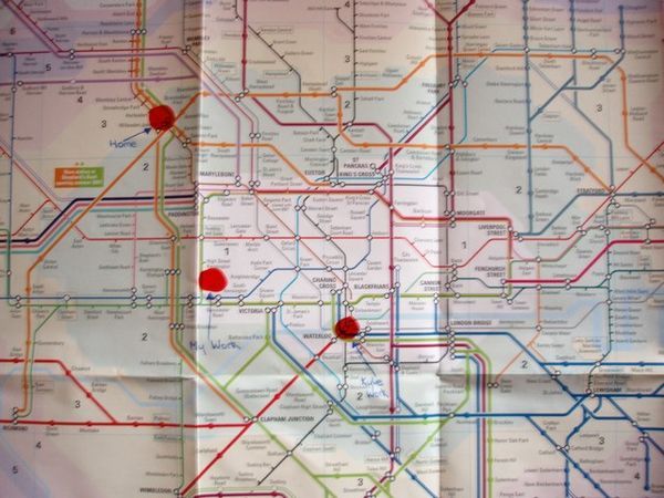 The tube map