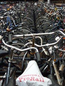 Never ending bikes in Holland