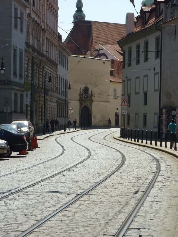 Prague side streets