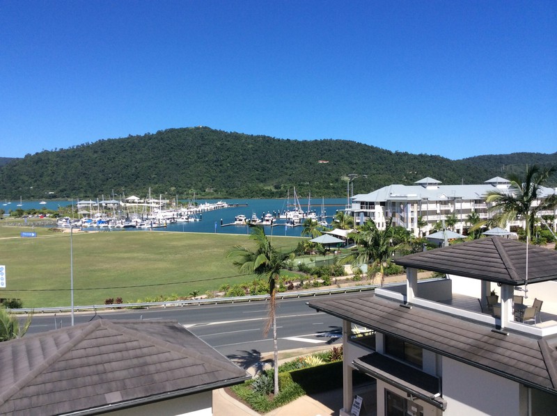 Airlie Beach, view from the balcony