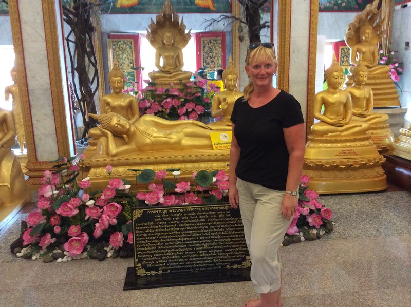 One of the shrines at Wat Chalong