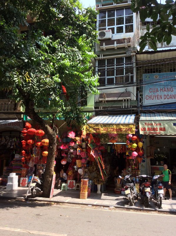 Typical Vietnamese shop front