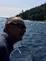 On the boat to Flowerpot Island