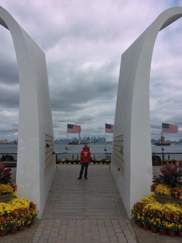 The memorial at Staten Island to the first responders