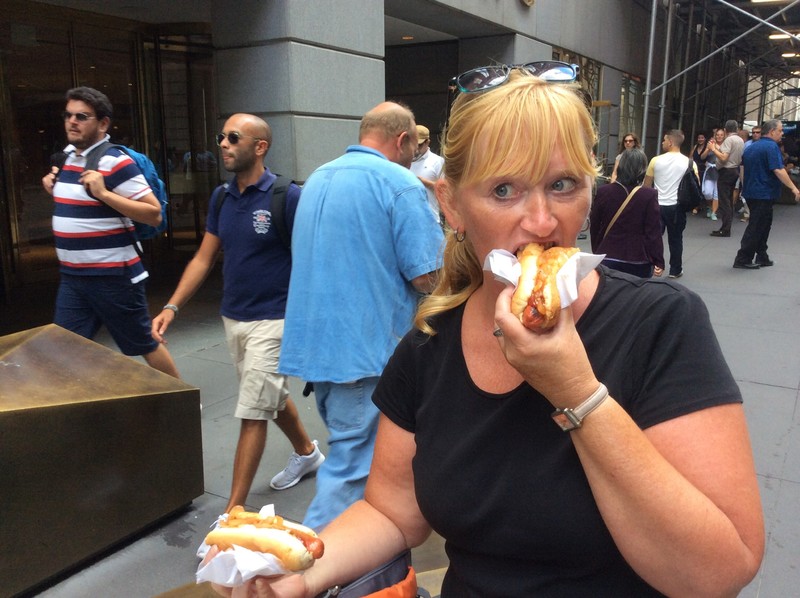 New York Hot Dogs, yummy!