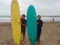 virginia and me surfing 