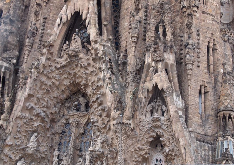 Gaudi's Temple of the La Sagrada Familia