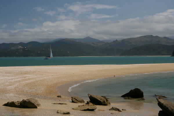 Water and beach at Abel Tasman