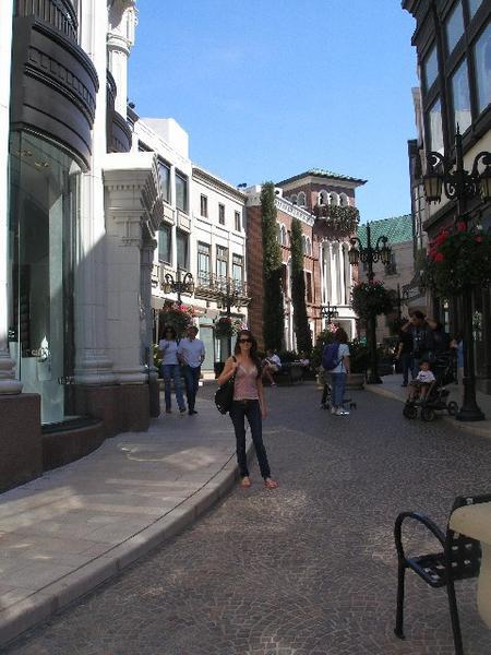Just window shopping of course on Rodeo Drive