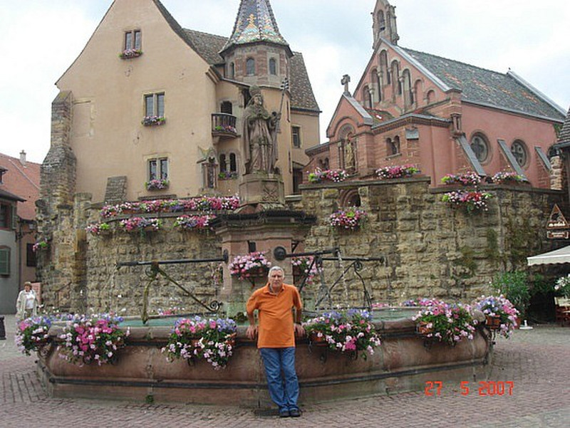 Eguisheim meydani