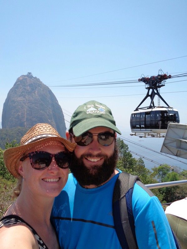 Tourist-ing it up with the famous landmark of Sugarloaf (Pão do Açúcar)