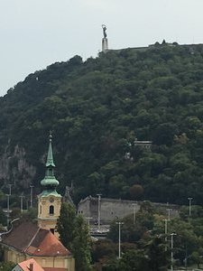 Gellert Hill from the Royal Palace