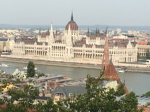 View of Parliament from Fishermen's Bastion