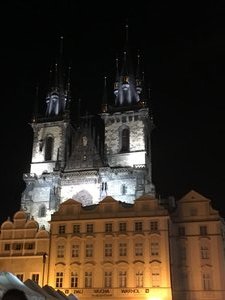 Tyn Cathedral at Night