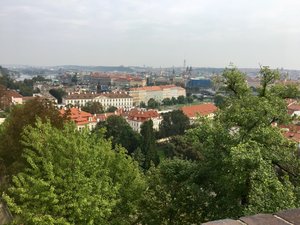 Views from the ramparts of Prague Castle