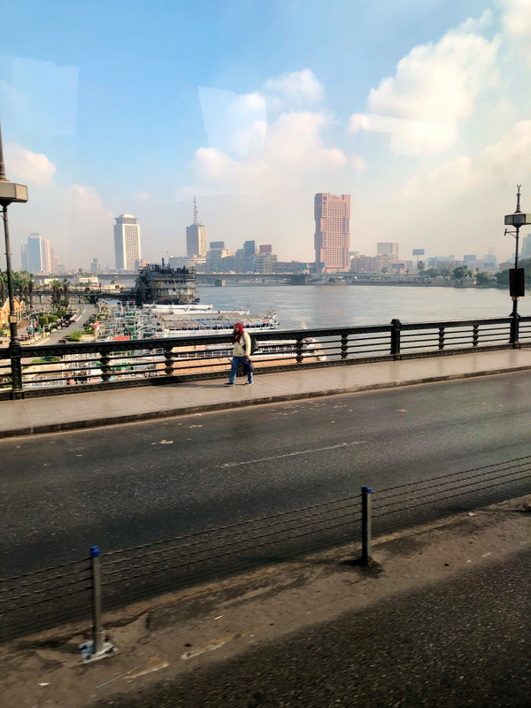 Crossing the Nile. 