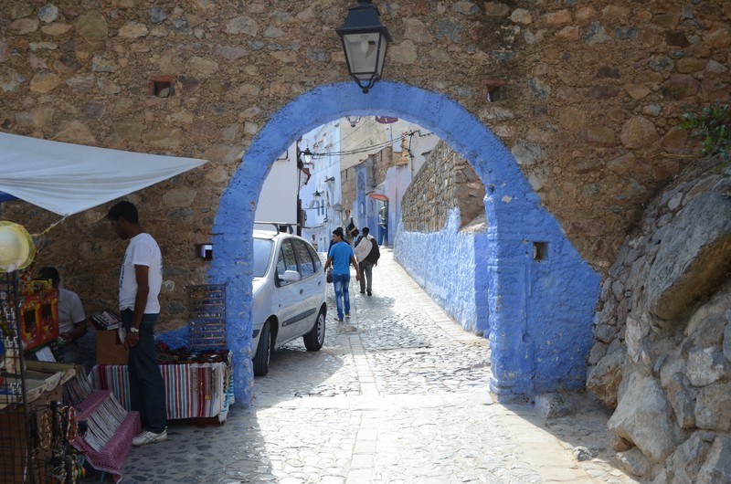 Entrance gate to Chefchaouen