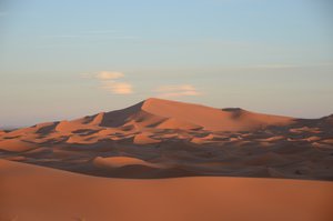 die Wüste am Morgen