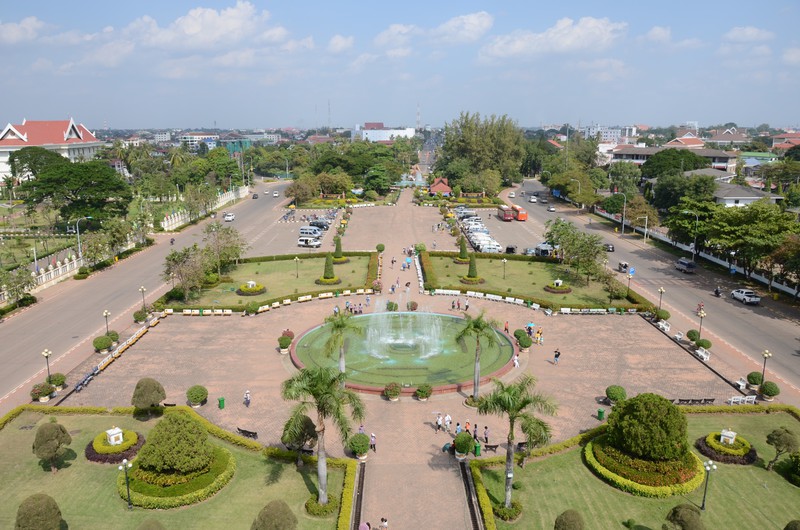 Ventiane vom Patuxai