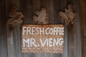 Mr. Vieng fresh coffee