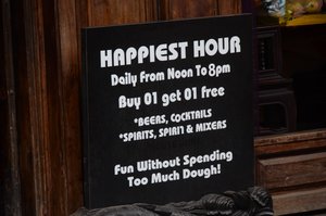 Happy Hour zieht nicht mehr - jetzt muss es schon Happiest Hour sein!