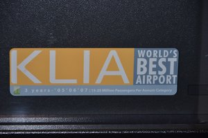 KLIA - World's Best Airport