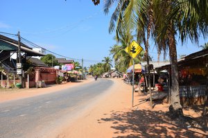 Road outside Siem Reap