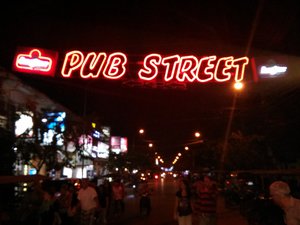 in Siem Reap vergibt man noch sinnvolle Strassennamen