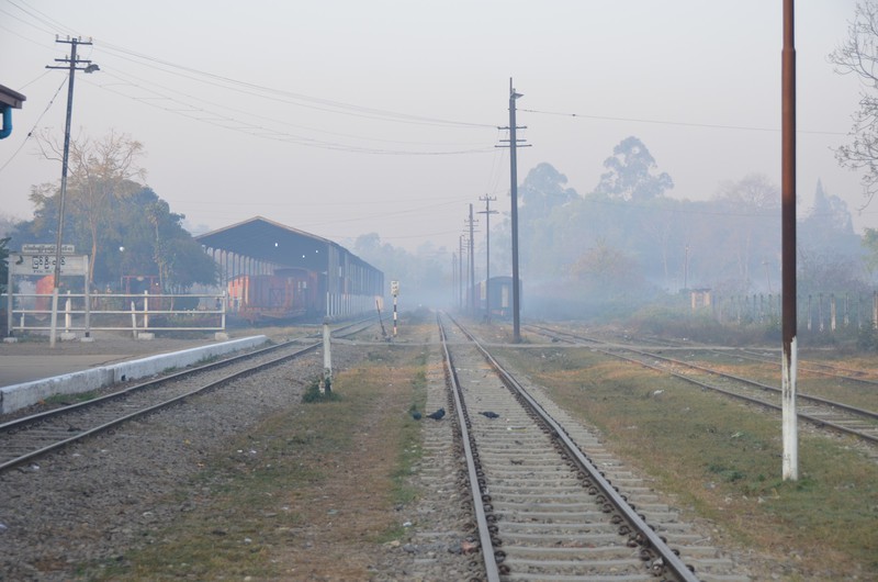 Bahnhof Pyin-U-Lwin frühmorgens