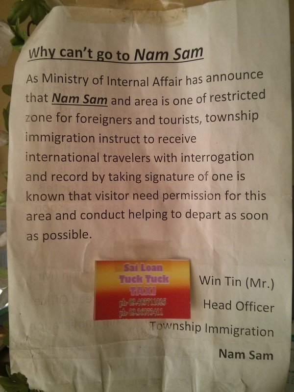 Unruhen in Nam Sam