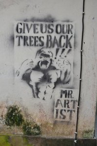 Give us our trees back!