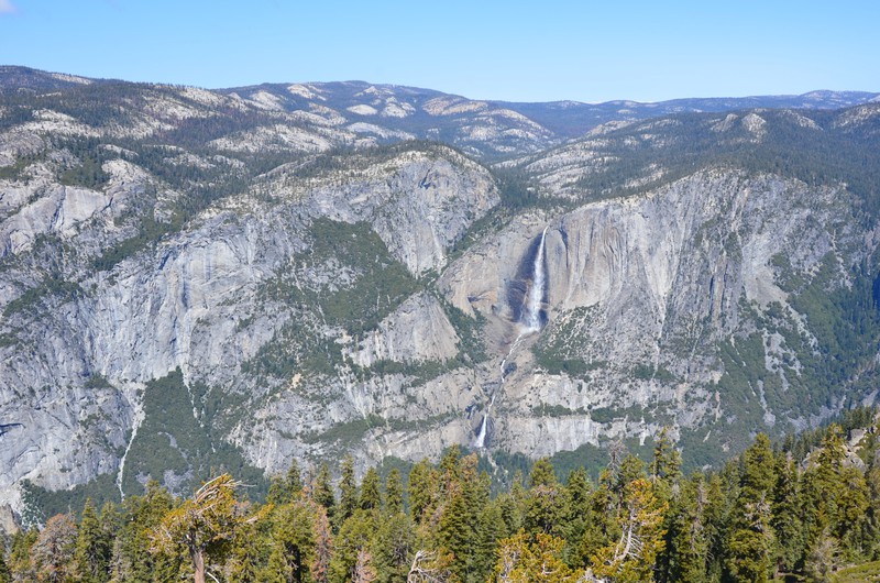Yosemite Valley: Upper and Lower Yosemite Falls