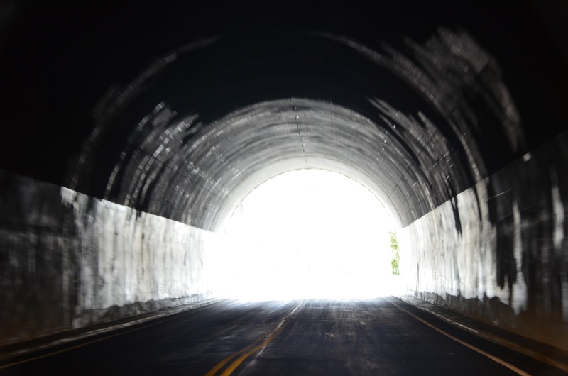 there is light at the end of the tunnel