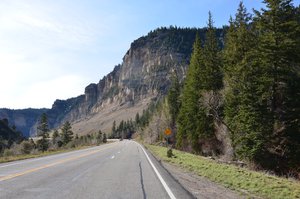 Highway durch die Berge