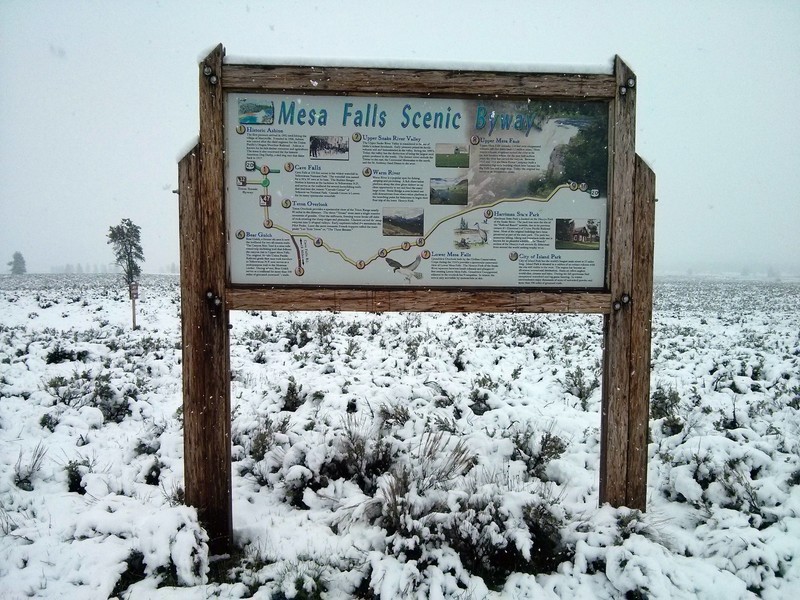 Mesa Falls Scenic Byway