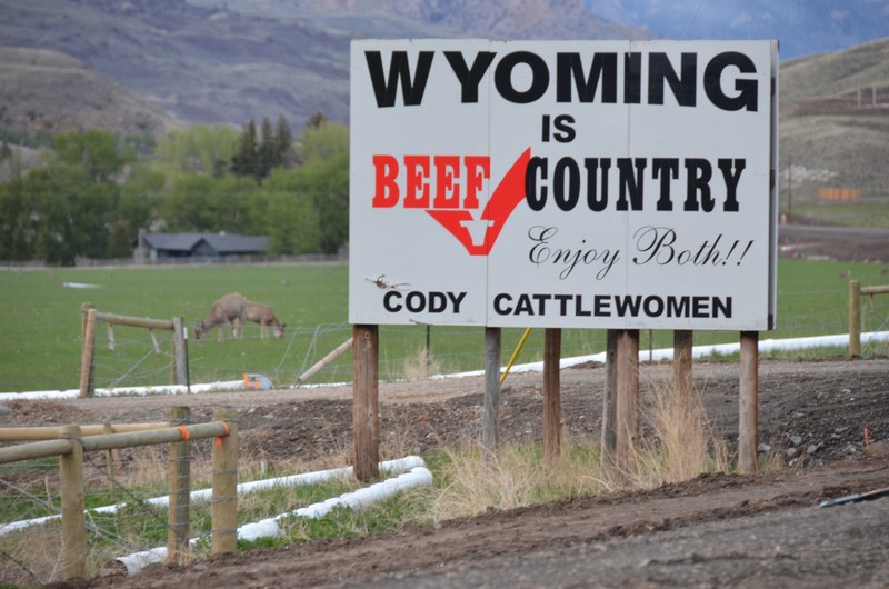 Wyoming is Beef Country