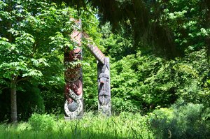 Totem Poles at Brockton Point