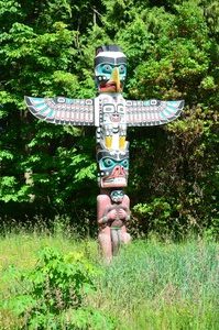 Totem Poles at Brockton Point