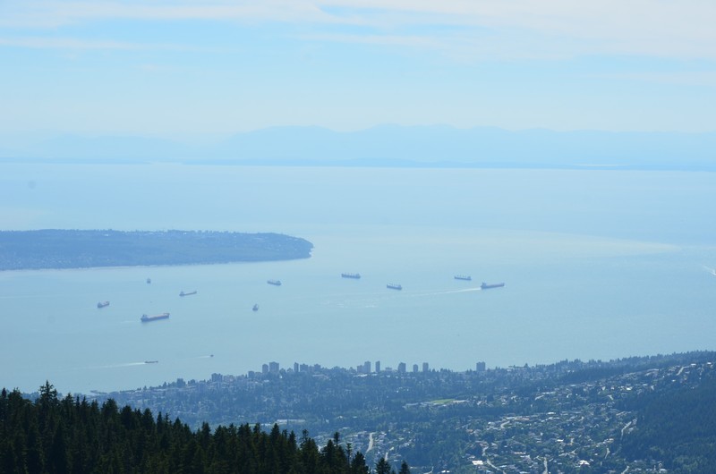 Vancouver - Blick vom Grouse Mountain