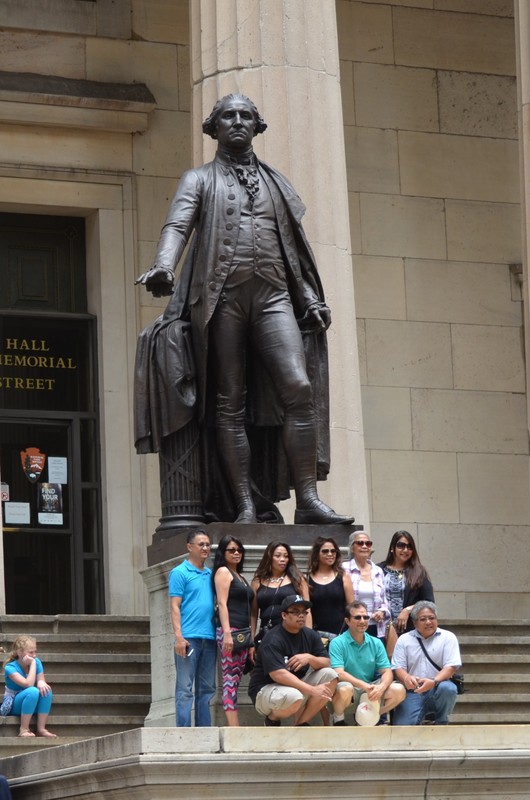 George Washington an der Wall Street
