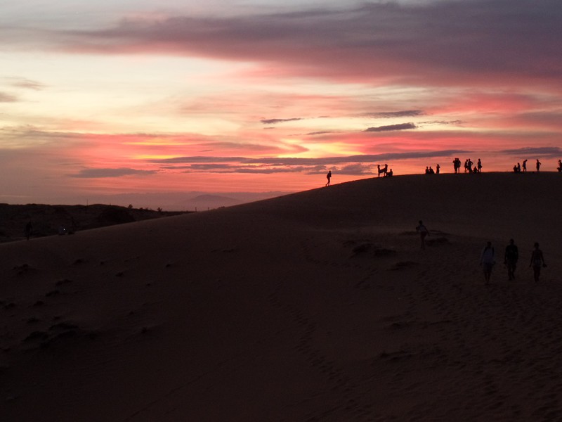Red sand dunes, Mui Ne
