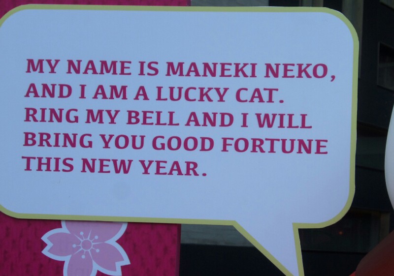 Maneki's message