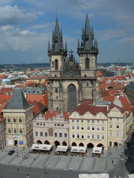 Central Square Old Town Prague