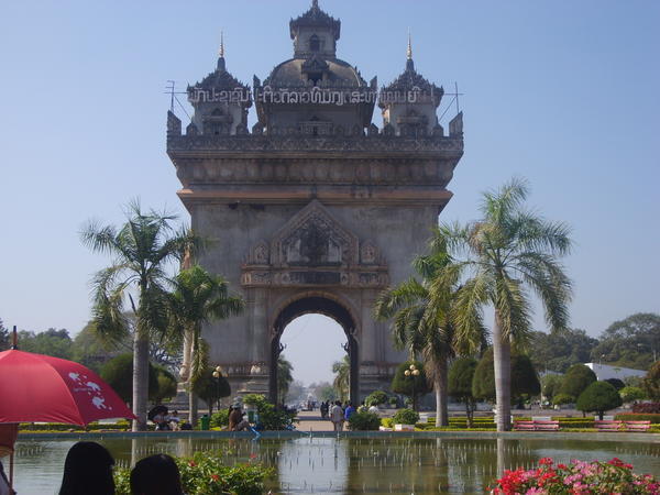 The Laos Arc De Triomphe