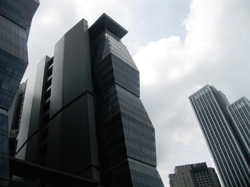 Skyscrapers near Sentral station