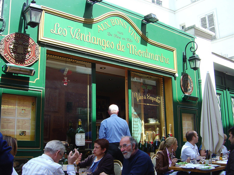 Café in Monmartre