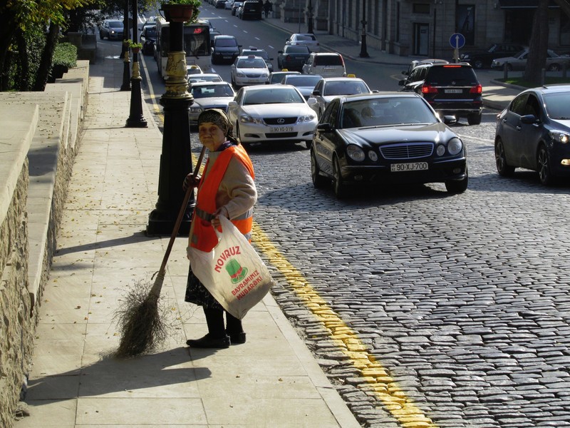 Street cleaning service