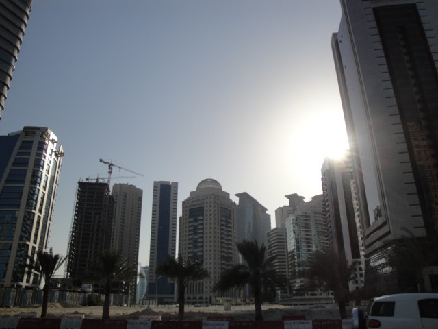 Doha (notre hôtel tout à gauche)