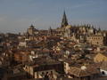 The view of Toledo from the tower - it looks like a postcard!